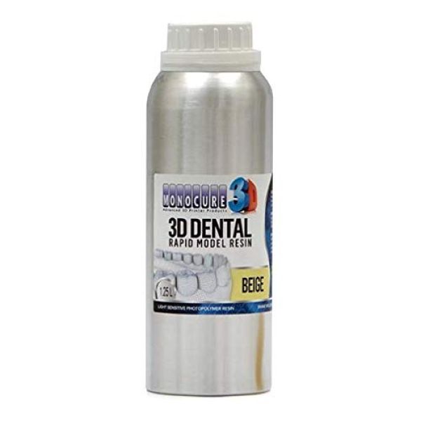 Monocure 3D - Rapid Dental Resin - 1,25 l - Beige